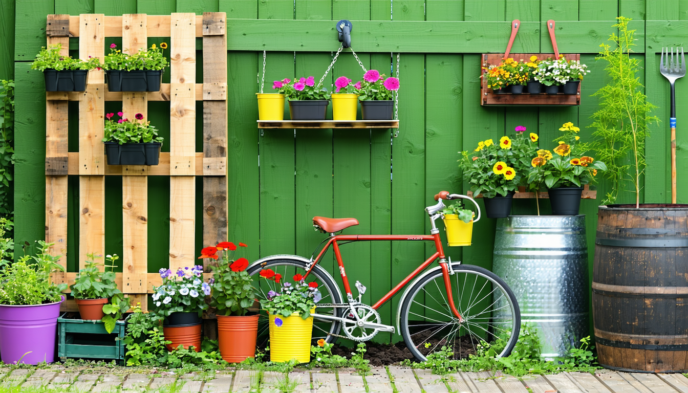découvrez comment utiliser des objets de récupération pour aménager un jardin éco-responsable. conseils pratiques, idées créatives et exemples pour un espace vert durable et respectueux de l'environnement.