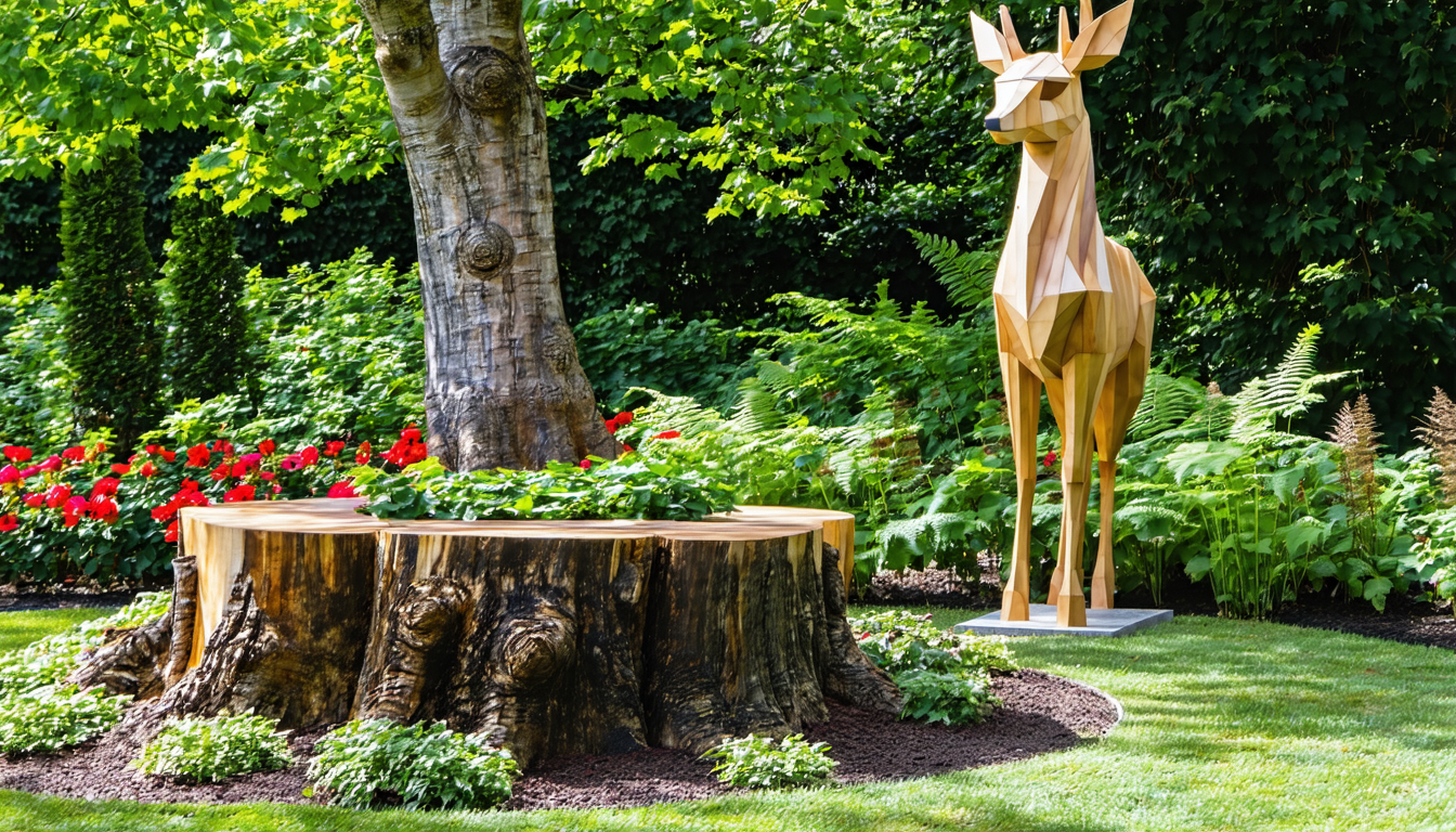 découvrez comment intégrer des sculptures en bois dans votre jardin pour créer une ambiance naturelle et authentique. conseils, idées d’agencement et inspirations pour sublimer votre extérieur avec élégance et harmonie.