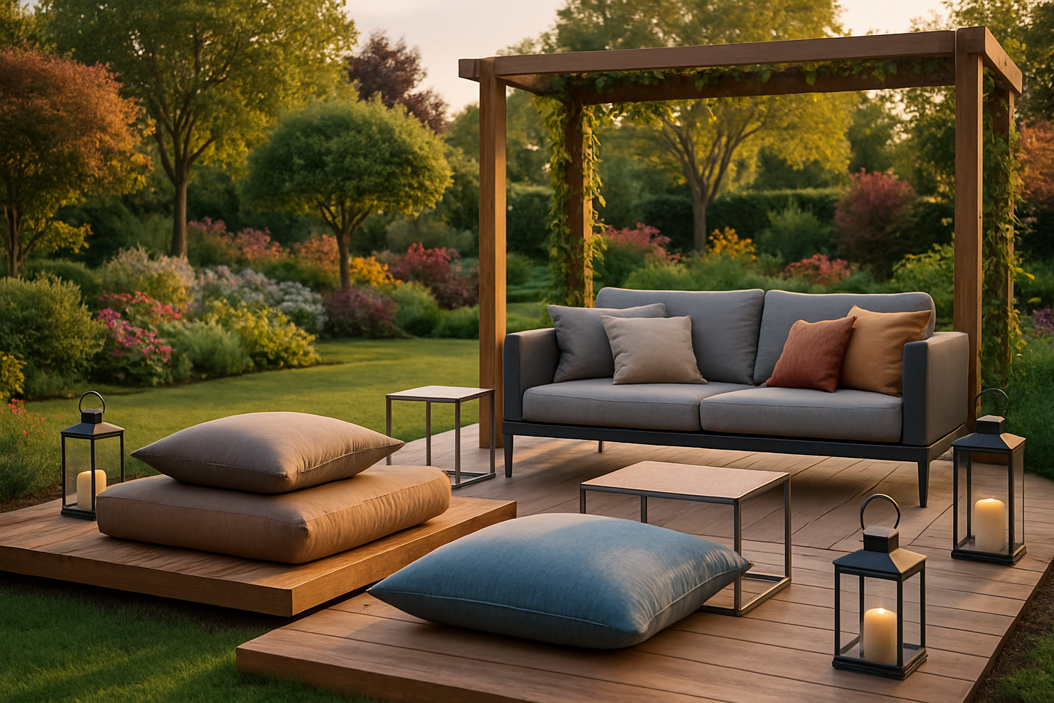 découvrez comment créer des espaces de détente extérieurs accueillants et confortables grâce à l'intégration de coussins. transformez votre jardin ou balcon en un havre de paix où il fait bon se relaxer, avec des astuces pratiques et des conseils de décoration.