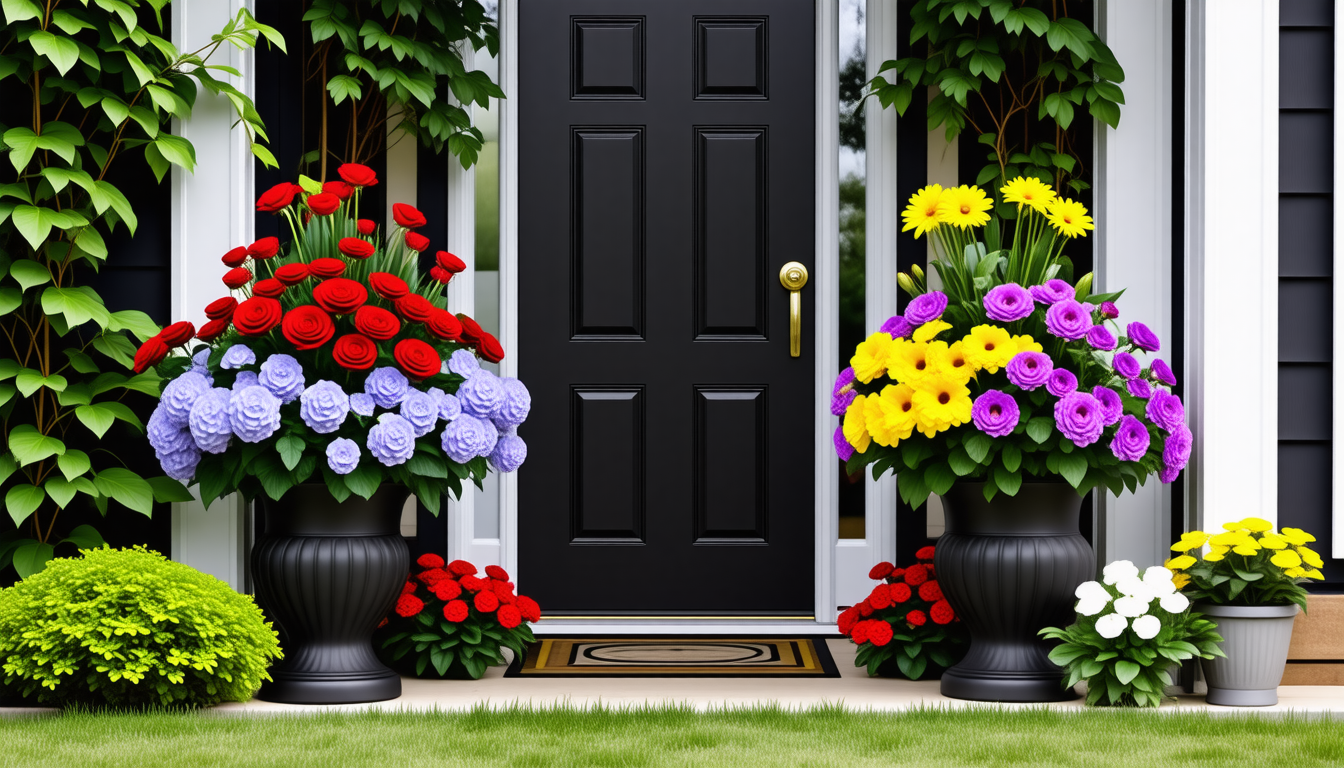 découvrez des astuces et idées inspirantes pour mettre en valeur votre porte d'entrée grâce à un aménagement floral harmonieux. transformez votre extérieur en un espace accueillant et esthétique qui reflète votre personnalité.