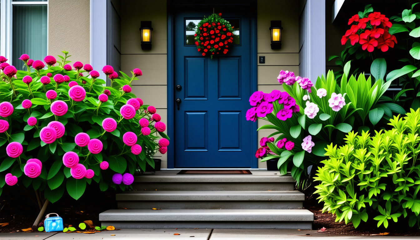 découvrez des astuces créatives pour sublimer votre porte d'entrée grâce à un aménagement floral harmonieux et accueillant. attirez les regards et créez une première impression mémorable avec des conseils pratiques et des idées inspirantes.