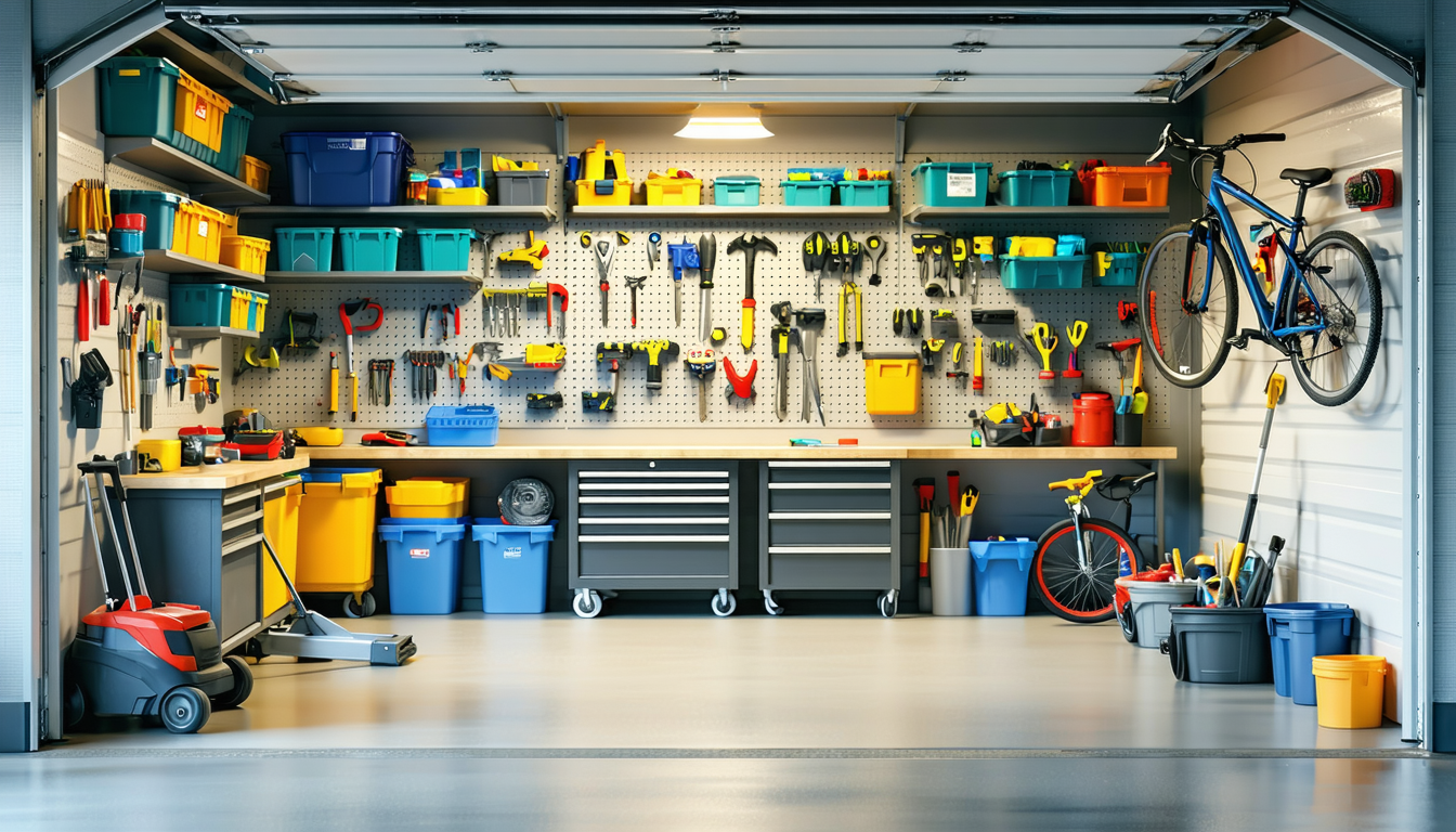 découvrez des conseils pratiques pour optimiser l'aménagement de votre garage et maximiser l'espace de rangement. transformez votre garage en un espace fonctionnel et organisé grâce à des astuces sur le stockage, l'utilisation de meubles adaptés et l'agencement idéal.
