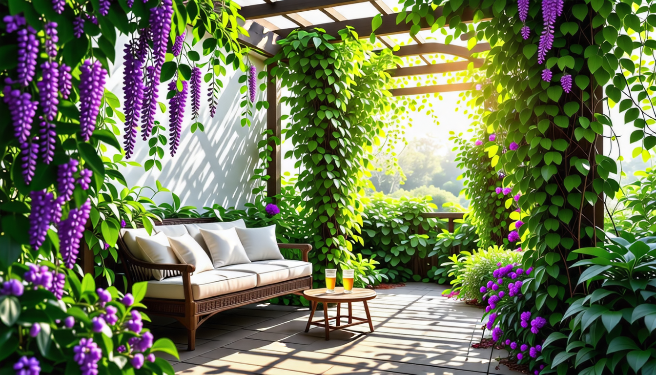 découvrez comment utiliser les plantes grimpantes pour transformer votre jardin en un havre d'intimité. apprenez les meilleures espèces à choisir, leurs besoin en entretien et des astuces de mise en scène pour bénéficier d'un espace extérieur à l'abri des regards tout en ajoutant une touche esthétique.