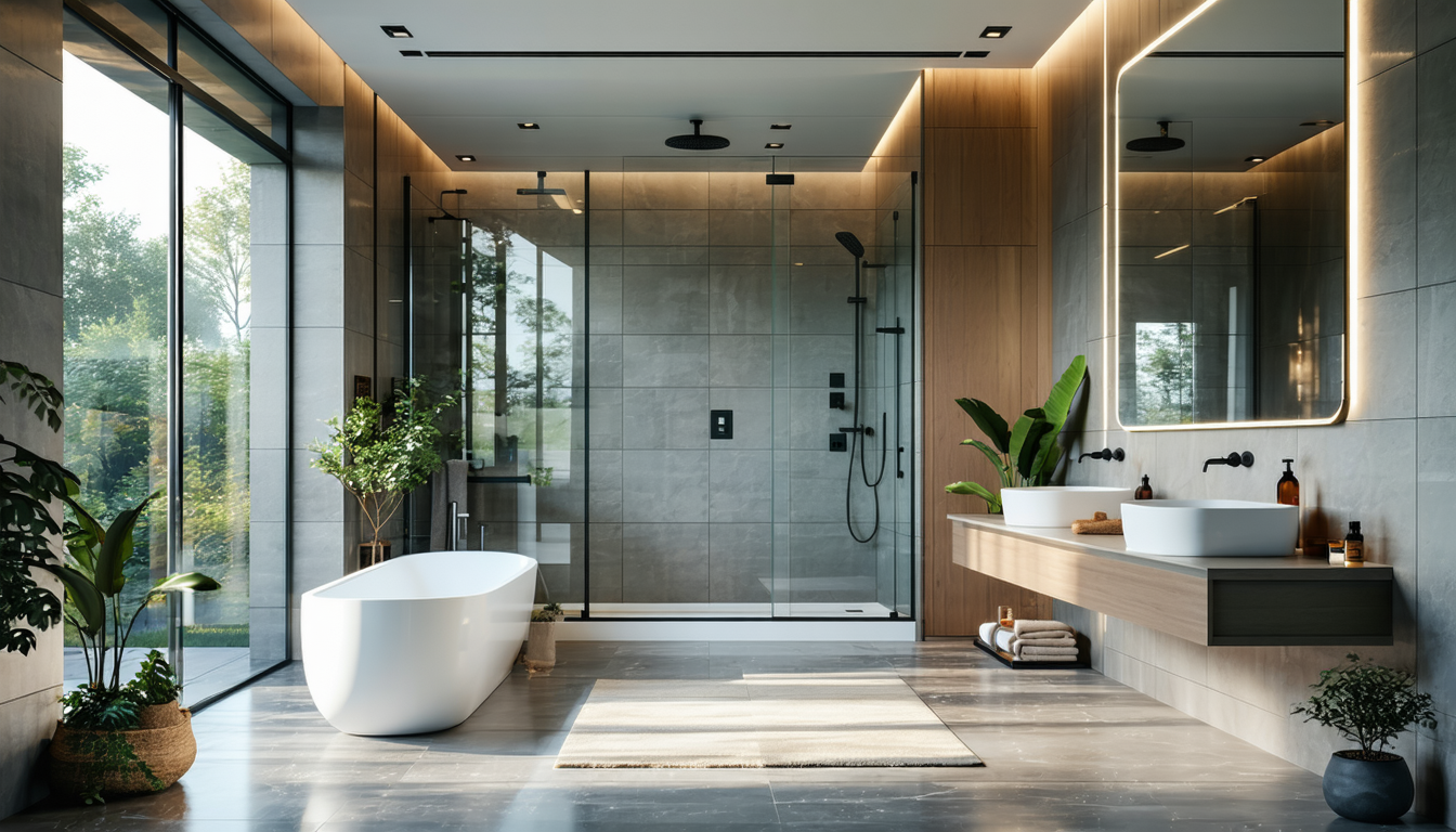 découvrez des idées et inspirations pour concevoir une salle de bain moderne qui allie esthétisme et fonctionnalité. transformez votre espace avec des conseils pratiques et des tendances actuelles pour un intérieur élégant et contemporain.