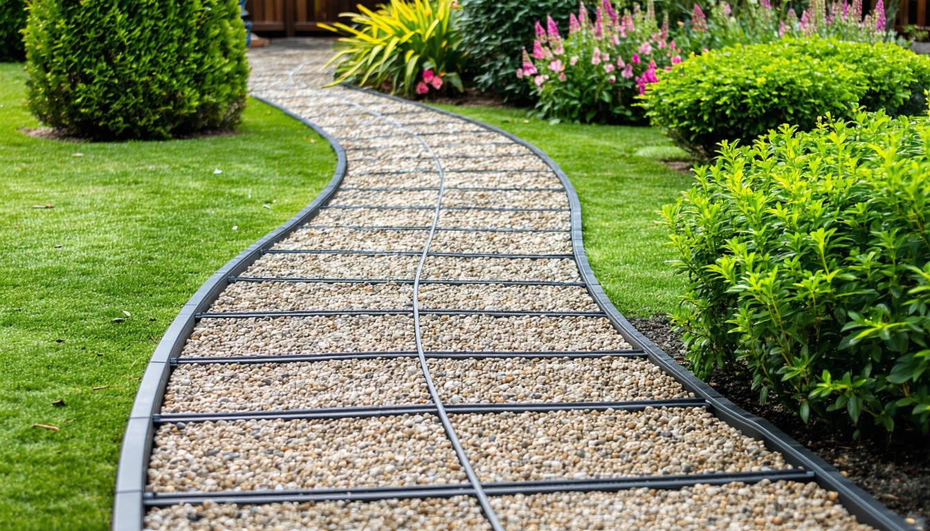 découvrez comment créer un chemin en gravier stabilisé, conçu pour résister à l'eau et durer dans le temps. suivez nos conseils pratiques pour garantir une surface étanche et esthétique, parfaite pour vos aménagements extérieurs.