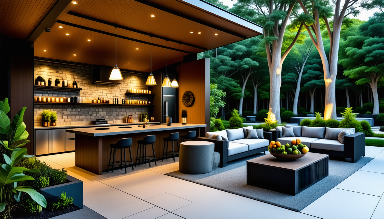 transformez votre extérieur en un havre de paix avec notre guide pour créer un espace outdoor complet, incluant une cuisine raffinée et un salon confortable. profitez de moments inoubliables en plein air, que ce soit pour des barbecues entre amis ou des soirées tranquilles en famille.