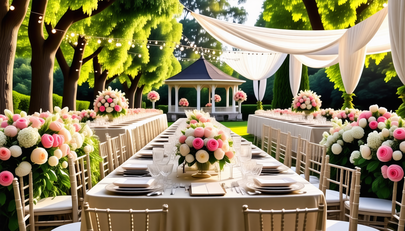 découvrez comment créer un jardin événementiel idéal pour accueillir mariages et réceptions, avec des conseils d’aménagement, de décoration et d’organisation pour des célébrations inoubliables en plein air.