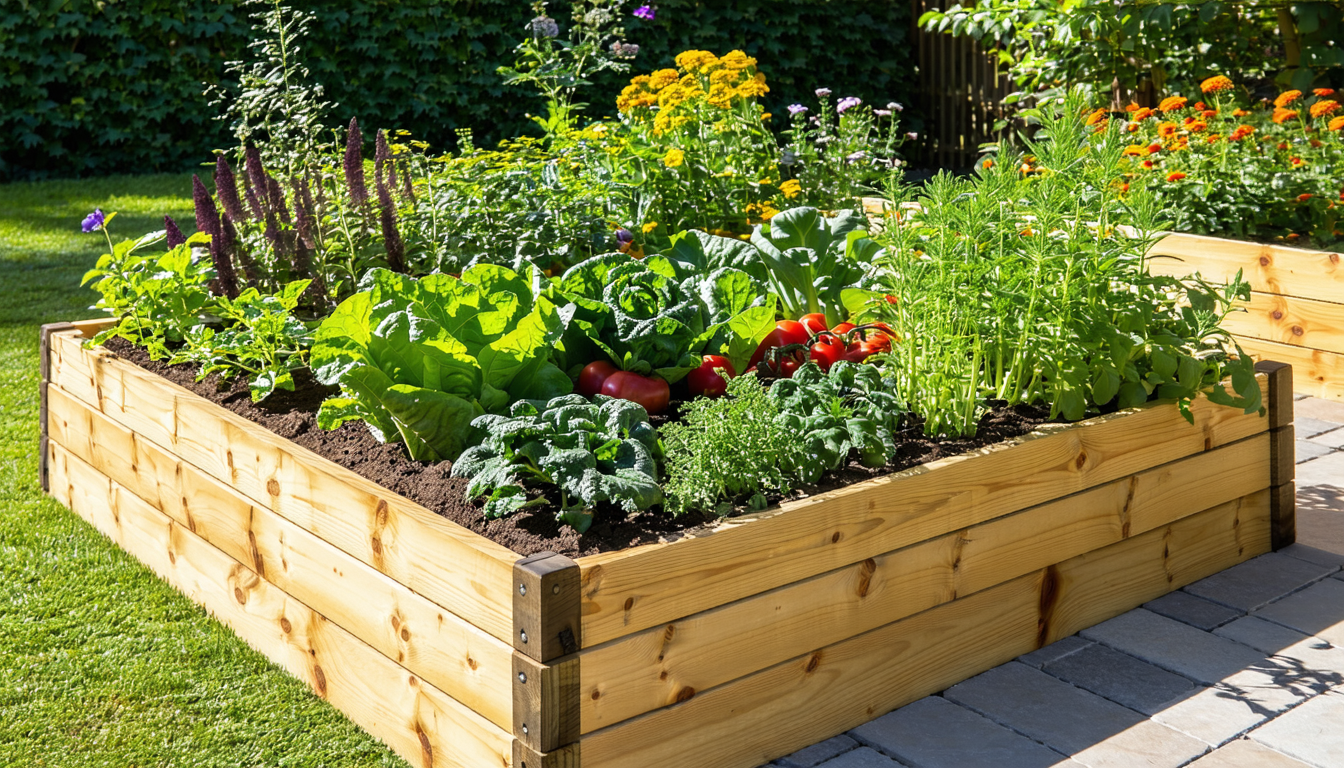 découvrez comment créer un potager surélevé en carrés en bois, sans traitements chimiques. suivez nos conseils pratiques pour cultiver vos légumes de manière naturelle et saine, tout en embellissant votre espace extérieur.