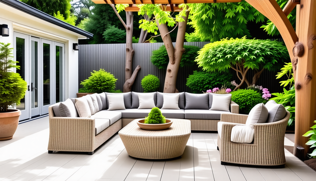 découvrez comment aménager un salon extérieur idyllique en choisissant le mobilier parfait et l'abri adapté pour profiter pleinement de votre espace de vie extérieur. conseils et idées déco inclus !