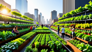 Cultiver en pleine ville : l’essor de l’agriculture urbaine et du jardinage urbain