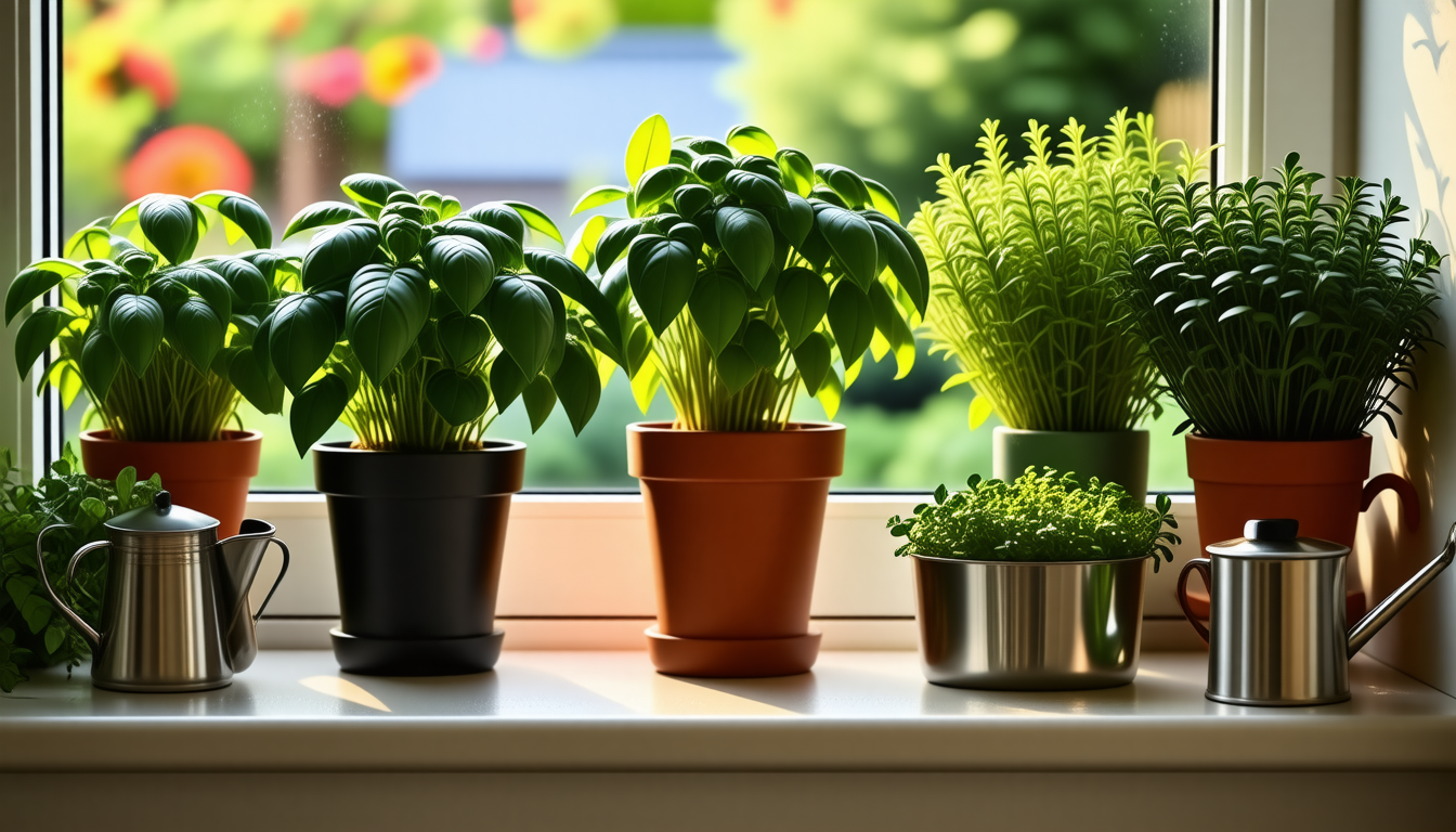 découvrez comment cultiver le basilic, le romarin et le thym avec succès sur votre rebord de fenêtre. apprenez des astuces pratiques pour profiter d'herbes aromatiques fraîches toute l'année, même en milieu urbain.