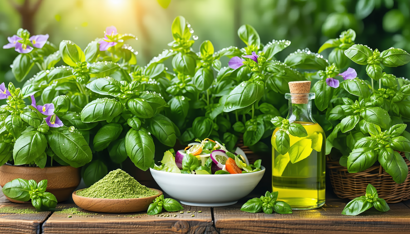 plongez dans l'univers fascinant des fleurs de basilic, révélant des bienfaits surprenants pour la santé et des saveurs exquises qui rehausseront vos plats. apprenez à les utiliser en cuisine pour ajouter une touche originale et colorée à vos recettes.