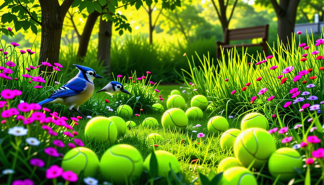 découvrez comment les balles de tennis dans votre jardin peuvent devenir un atout essentiel pour la faune. apprenez à créer un habitat accueillant pour les oiseaux et autres animaux tout en ajoutant une touche ludique à votre espace extérieur.