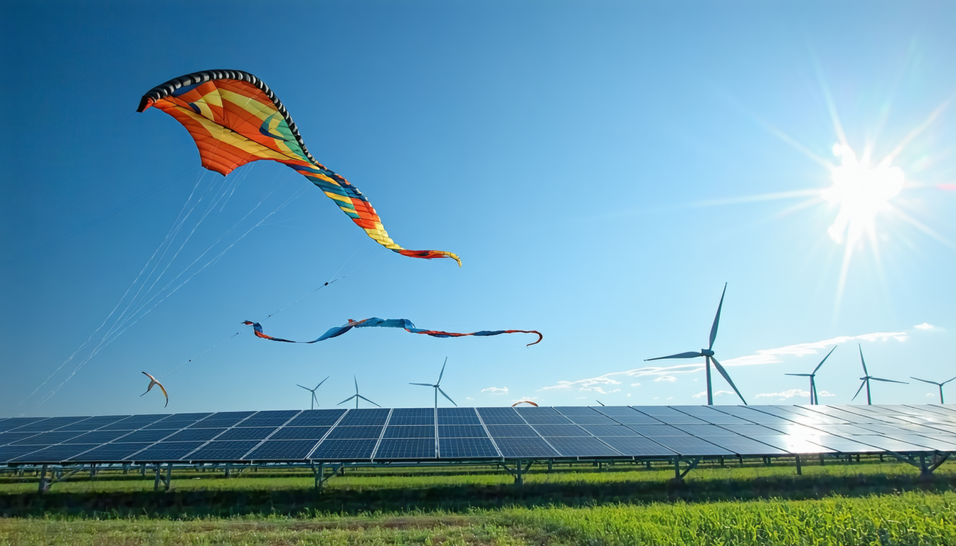 découvrez comment des cerfs-volants géants révolutionnent la production d'électricité verte grâce à des technologies innovantes et écologiques. une solution d'avenir pour une énergie propre et durable.
