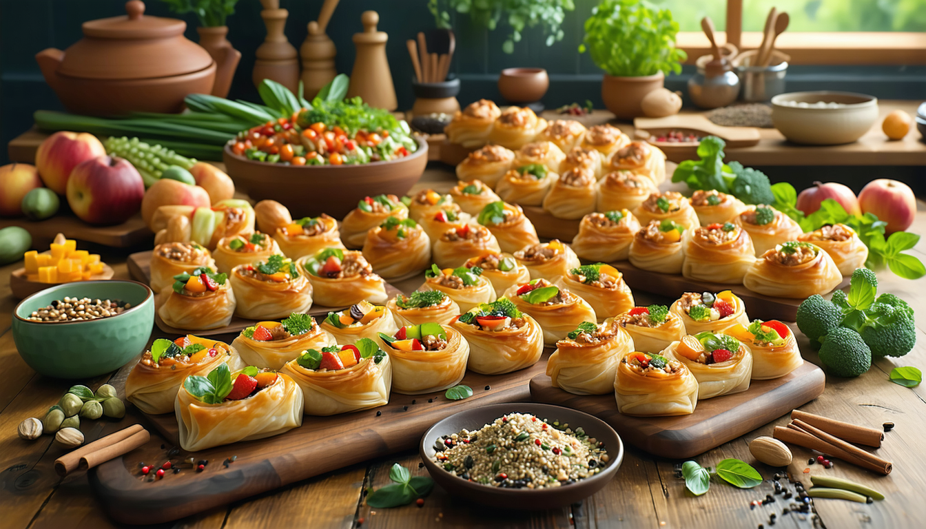 découvrez des idées créatives pour cuisiner avec des feuilles de brick ! en un rien de temps, réalisez des recettes salées et sucrées innovantes qui raviront vos invités. laissez-vous inspirer par des techniques variées et des garnitures surprenantes pour donner une nouvelle vie à ce délicieux ingrédient.