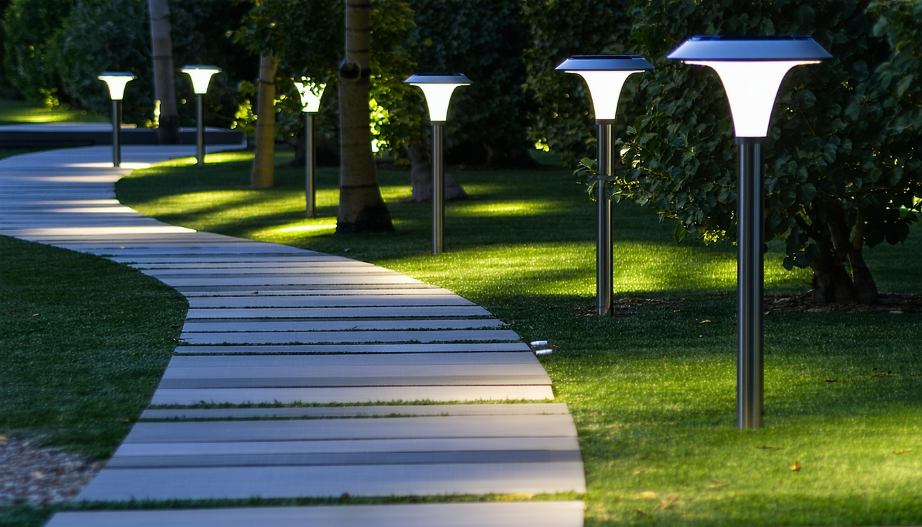 découvrez comment optimiser l'éclairage de votre jardin grâce à des bornes solaires haut rendement. écologiques et économiques, ces luminaires apportent une touche esthétique tout en illuminant vos espaces extérieurs de manière durable.