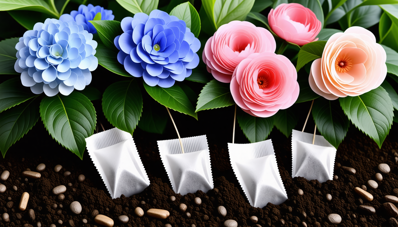 découvrez pourquoi et comment enterrer des sachets de thé au pied de vos plantes acidophiles comme les hortensias et les camélias pour améliorer la santé et la croissance de vos plantations.