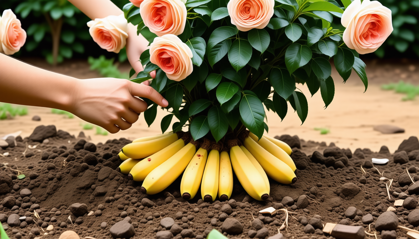 découvrez pourquoi et comment enterrer les peaux de banane au pied des rosiers pour enrichir la terre, favoriser une croissance saine et protéger vos plantes naturellement.