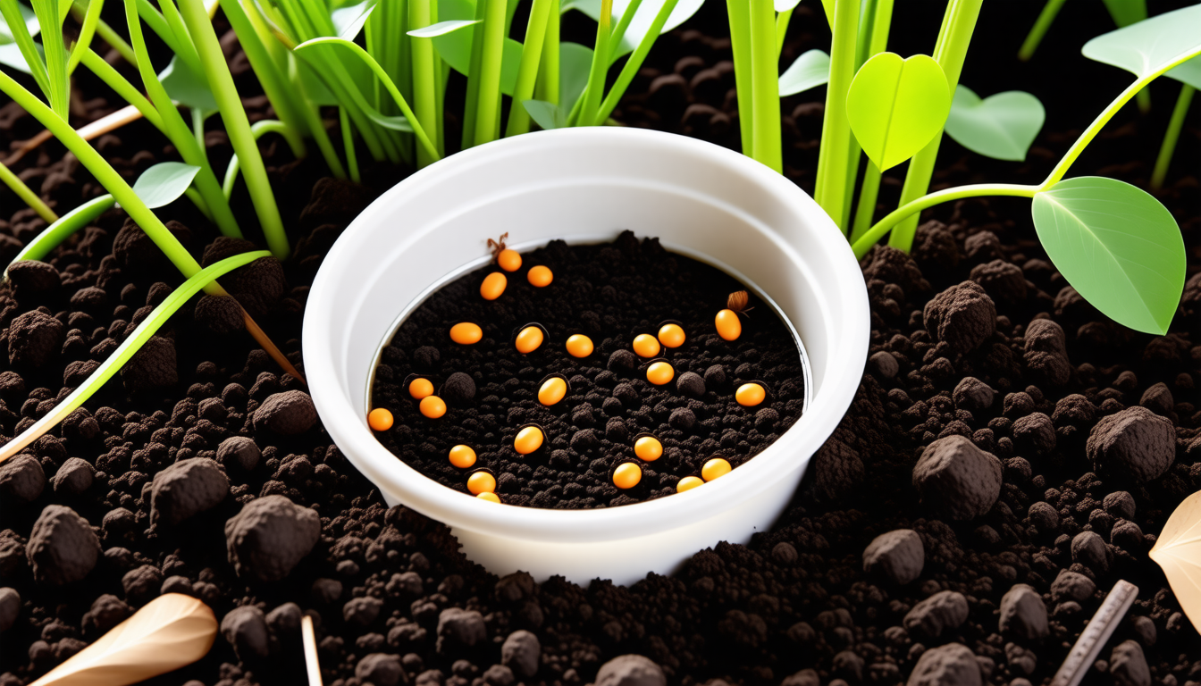 découvrez comment enterrer un pot de yaourt pour piéger efficacement les perce-oreilles dans votre jardin et protéger vos plantes naturellement.