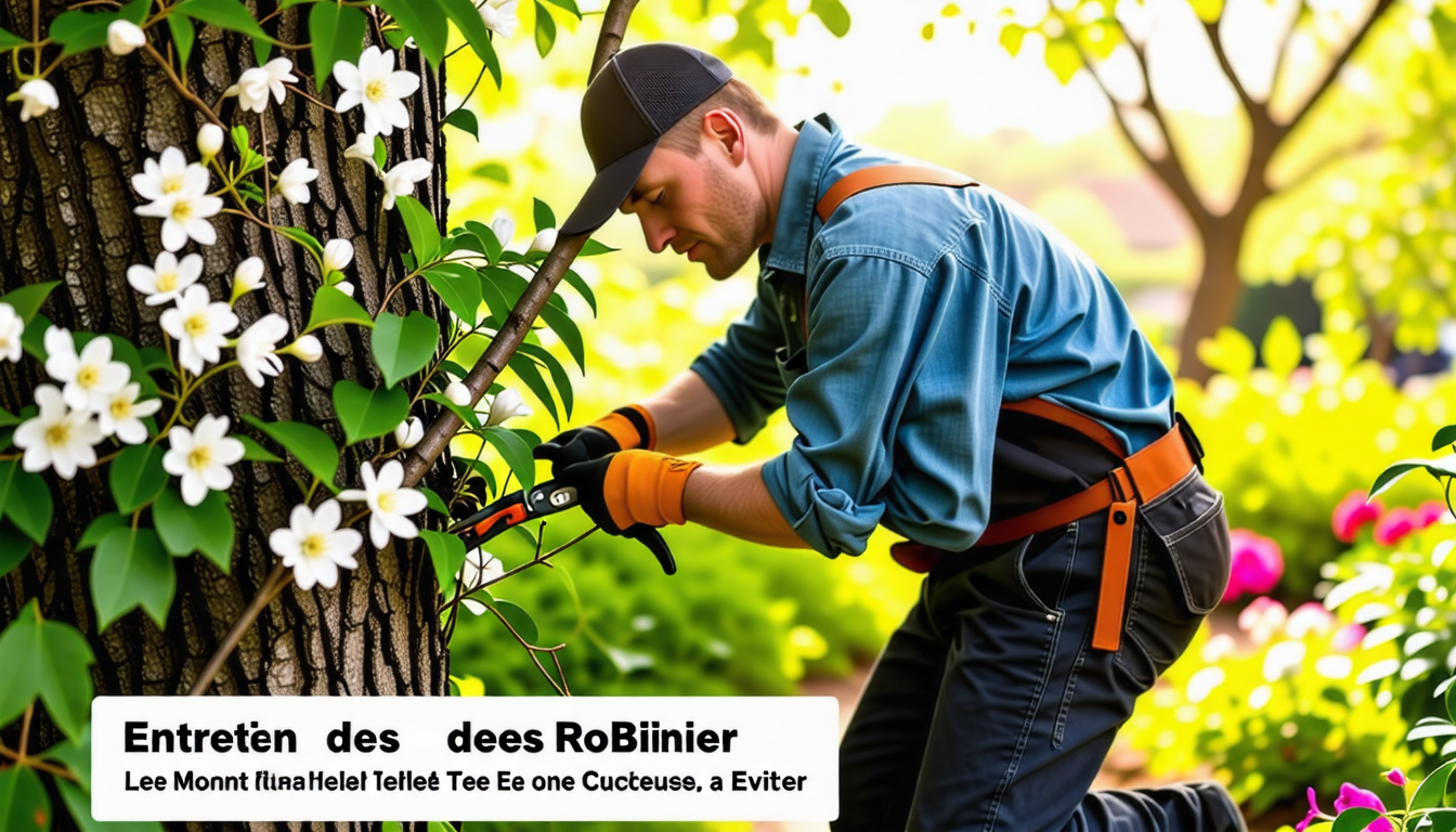 découvrez l'importance de l'entretien des robinier, le moment parfait pour les tailler et les erreurs coûteuses à éviter pour assurer leur santé et leur croissance optimale.