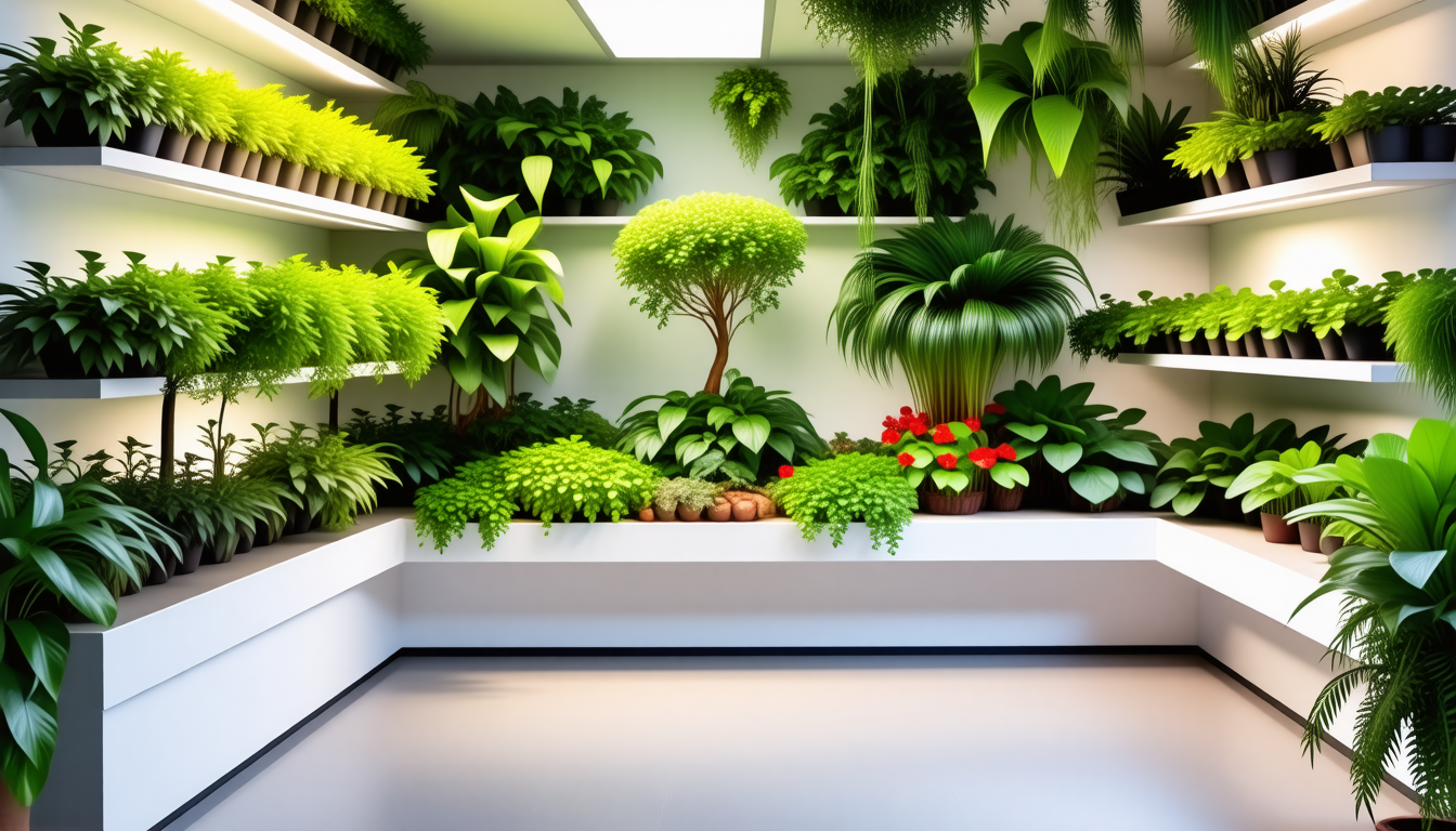 découvrez nos étagères horticoles innovantes avec éclairage led intégré, idéales pour créer votre mini-potager intérieur. profitez d'une solution pratique et élégante pour cultiver vos plantes tout en optimisant l'espace de votre maison.