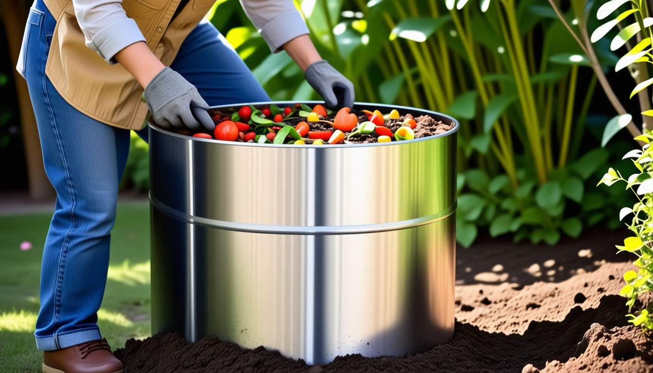 découvrez comment utiliser un composteur rotatif pour optimiser la décomposition de vos déchets organiques. accélérez le processus de compostage tout en enrichissant votre jardin grâce à des techniques simples et efficaces.