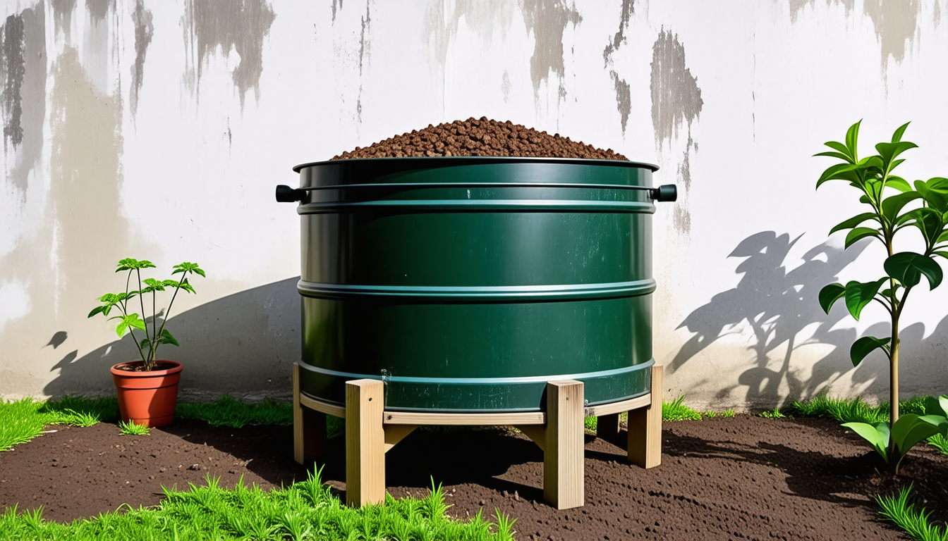découvrez comment un composteur rotatif peut transformer vos déchets organiques en compost riche et fertile en accélérant le processus de décomposition. apprenez les bonnes pratiques et profitez d'un jardin florissant tout en réduisant votre impact environnemental.