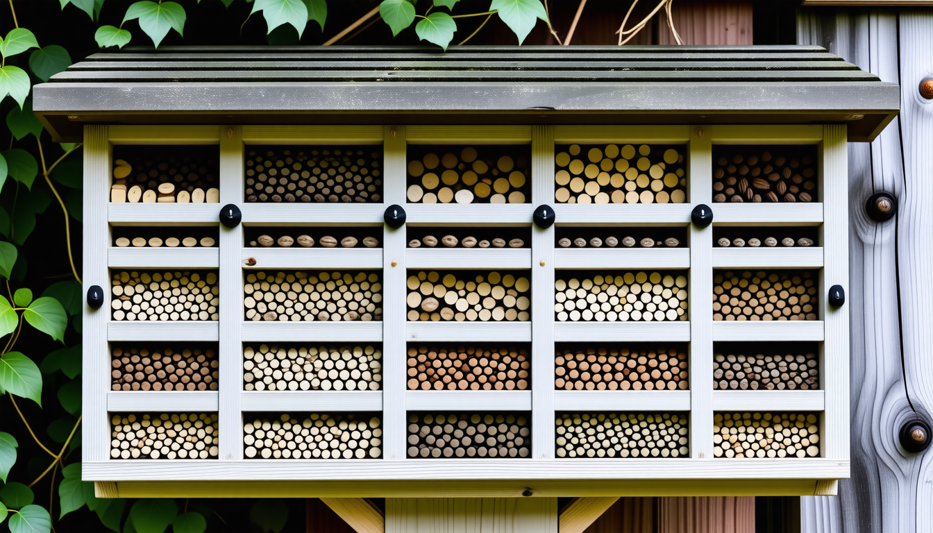 découvrez comment fabriquer un gîte à insectes en utilisant des matériaux naturels et durables. apprenez les meilleures astuces pour choisir l'emplacement idéal et attirer une variété d'insectes bénéfiques dans votre jardin.
