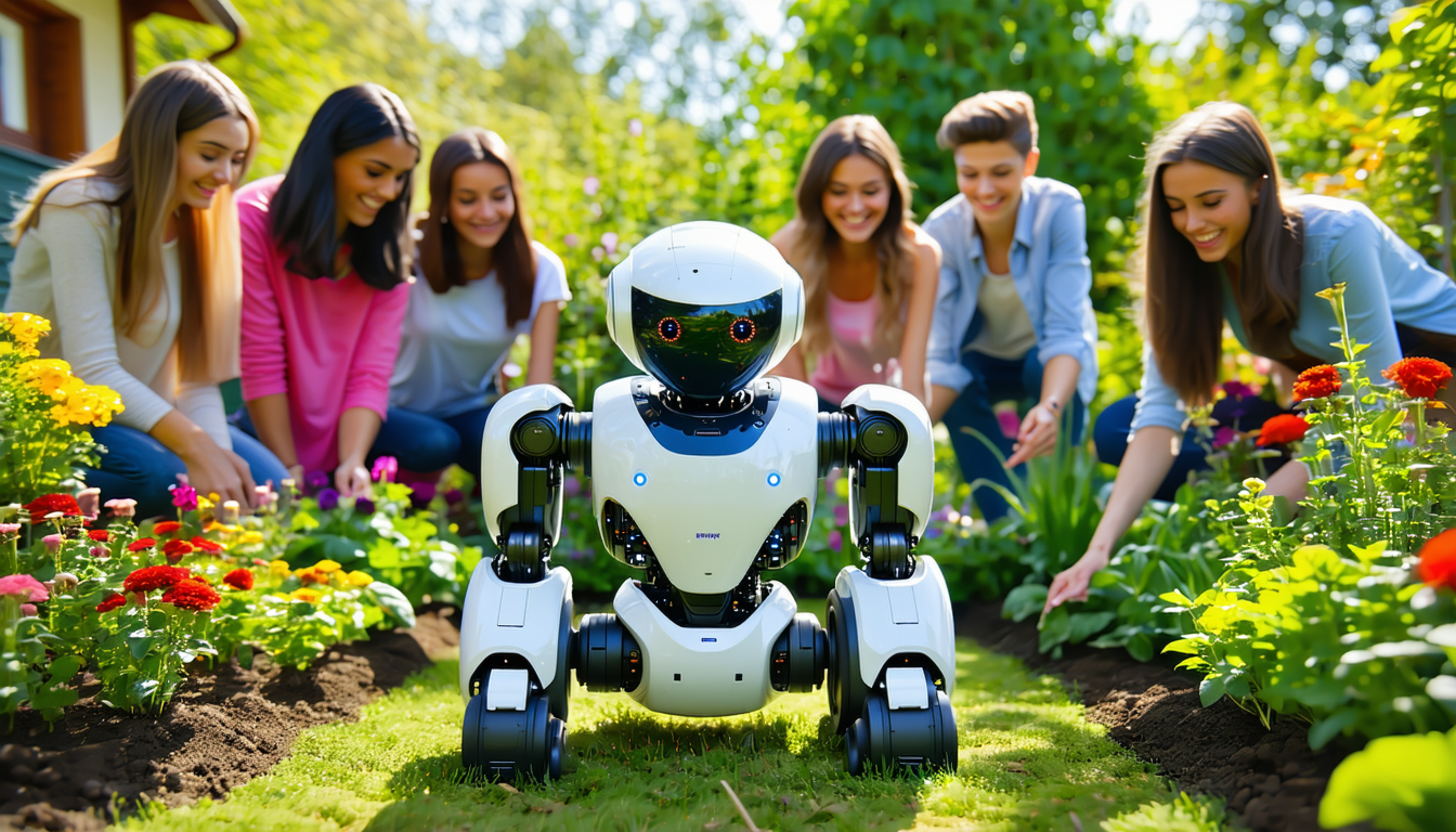 découvrez comment des élèves de grimmendorf révolutionnent le jardinage avec l'invention d'un robot innovant qui met fin aux corvées de désherbage, alliant technologie et passion pour la nature.