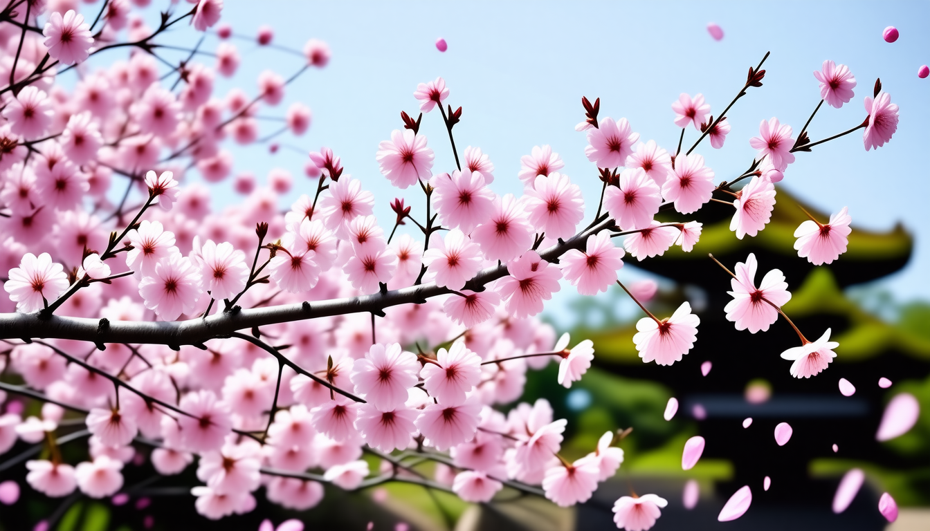 découvrez la magie de la fleur de cerisier (sakura) et sa beauté éphémère qui symbolise le renouveau et la poésie du printemps.