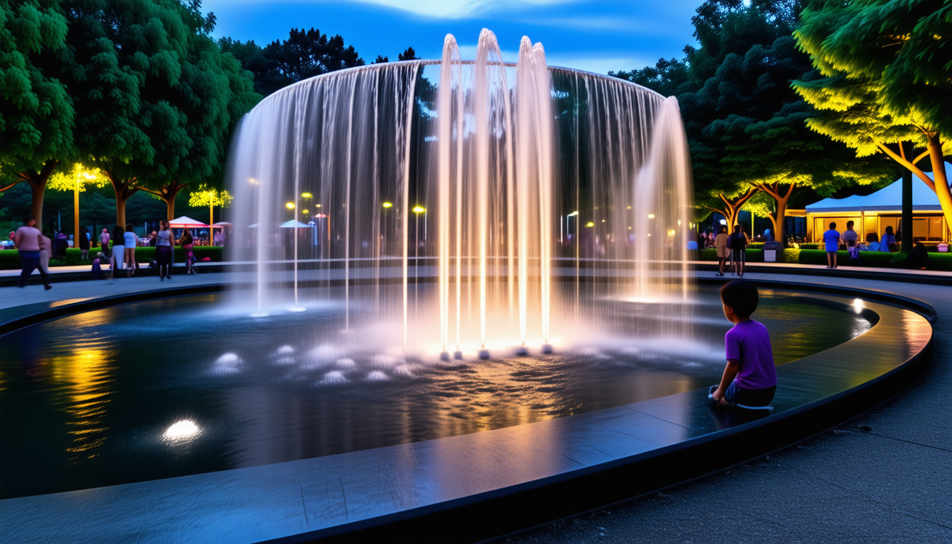 découvrez l'univers des fontaines connectées, alliant jeux d'eau programmables et variations lumineuses captivantes. transformez vos espaces extérieurs avec des installations interactives qui émerveilleront vos invités et créeront une ambiance magique. idéal pour les jardins, terrasses et événements, apportez une touche d'innovation à votre environnement !