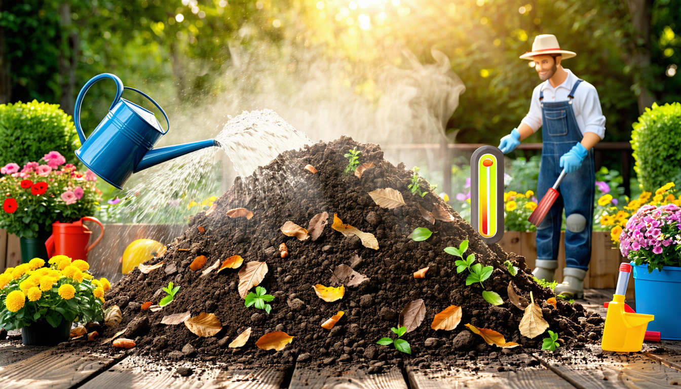 découvrez nos astuces incontournables pour bien gérer votre compost lors des fortes chaleurs et garantir un compostage efficace même pendant l’été.