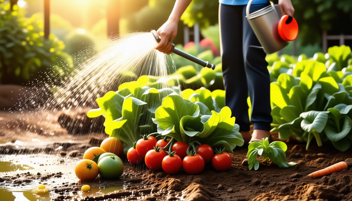 découvrez des astuces pratiques pour optimiser la gestion de l'eau dans votre potager. apprenez des techniques d'arrosage efficaces et des méthodes de récupération d'eau qui vous permettront de nourrir vos plantes tout en préservant cette précieuse ressource.