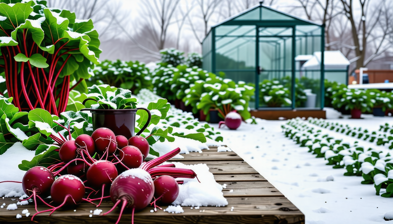 découvrez notre guide pratique et écoresponsable pour cultiver et conserver des betteraves rouges durant l'hiver. apprenez des techniques naturelles pour maximiser votre récolte tout en respectant l'environnement. idéal pour les jardiniers soucieux de leur impact écologique.