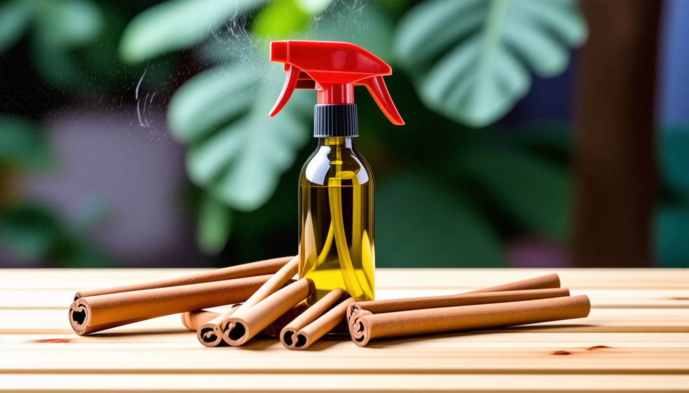 découvrez comment installer des bâtons de cannelle pour repousser efficacement les moustiques naturellement et profiter d'un espace extérieur sans insectes.