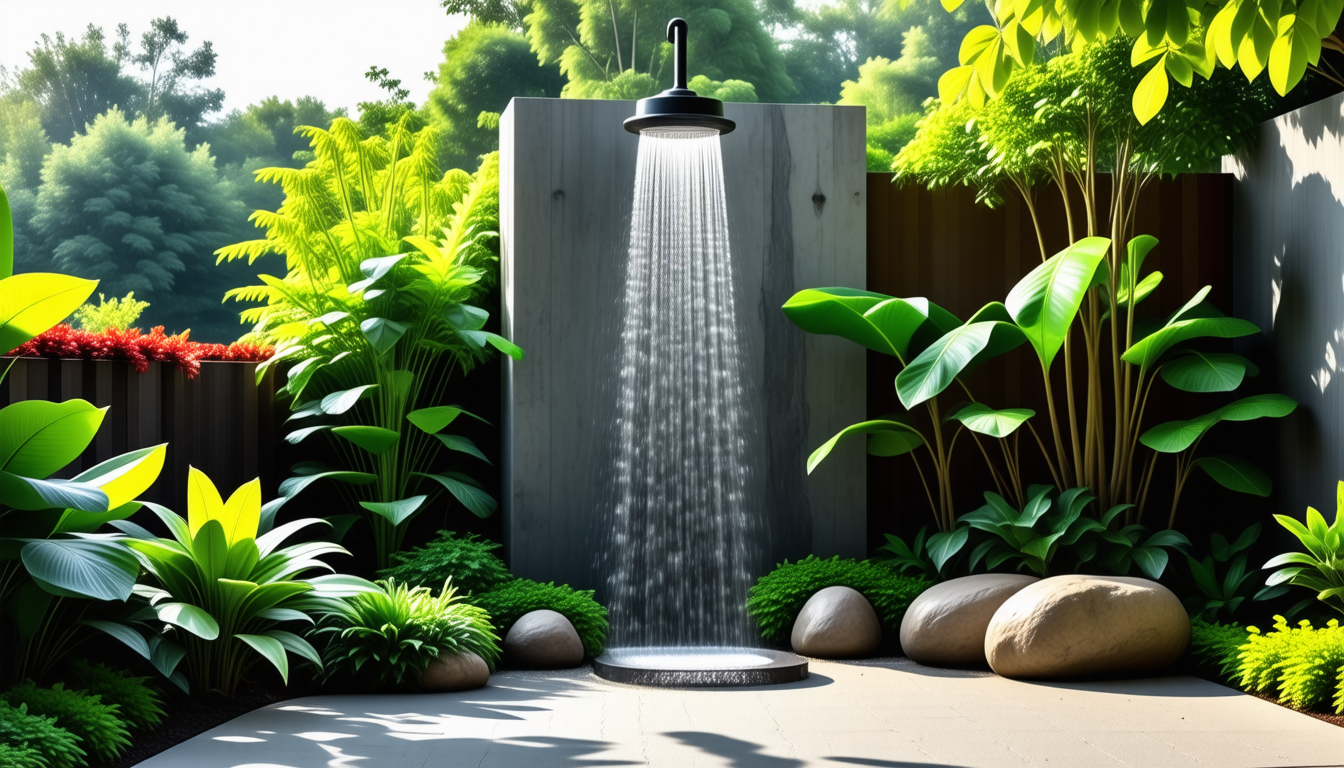 découvrez comment installer une douche extérieure dans votre jardin pour créer une atmosphère relaxante de spa. suivez nos conseils pratiques et astuces pour aménager cet espace zen et profiter d'un moment de détente en plein air.