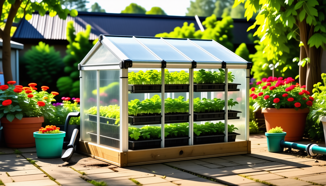 découvrez comment installer une mini serre à semis pour optimiser la germination de vos plantes. profitez de conseils pratiques et d'astuces pour créer un environnement idéal, propice à la croissance de vos semences, et augmentez vos chances de réussite au jardin.
