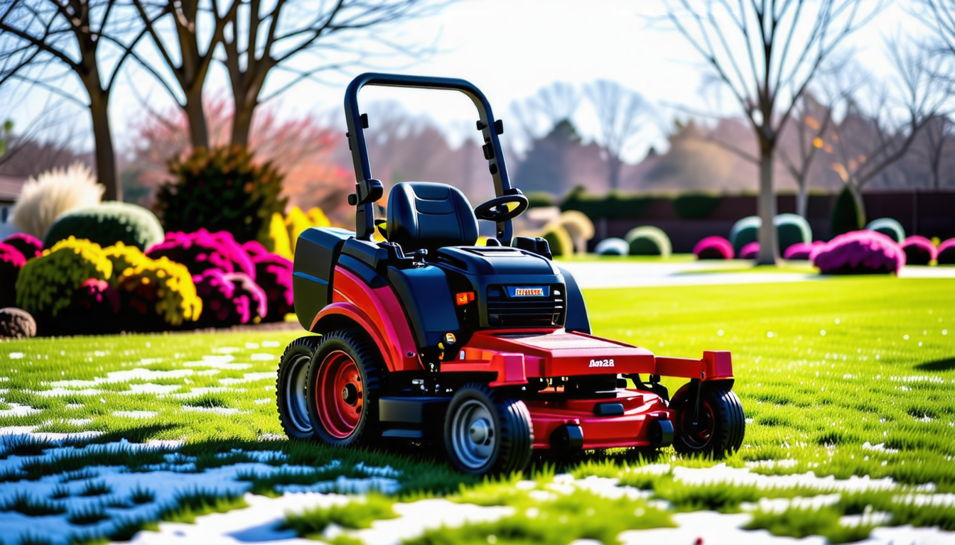 découvrez comment les tondeuses zero-turn transforment l'entretien de votre pelouse en janvier 2025. participez à notre rendez-vous au jardin pour explorer les innovations qui faciliteront votre jardinage et optimiseront vos efforts d'entretien.