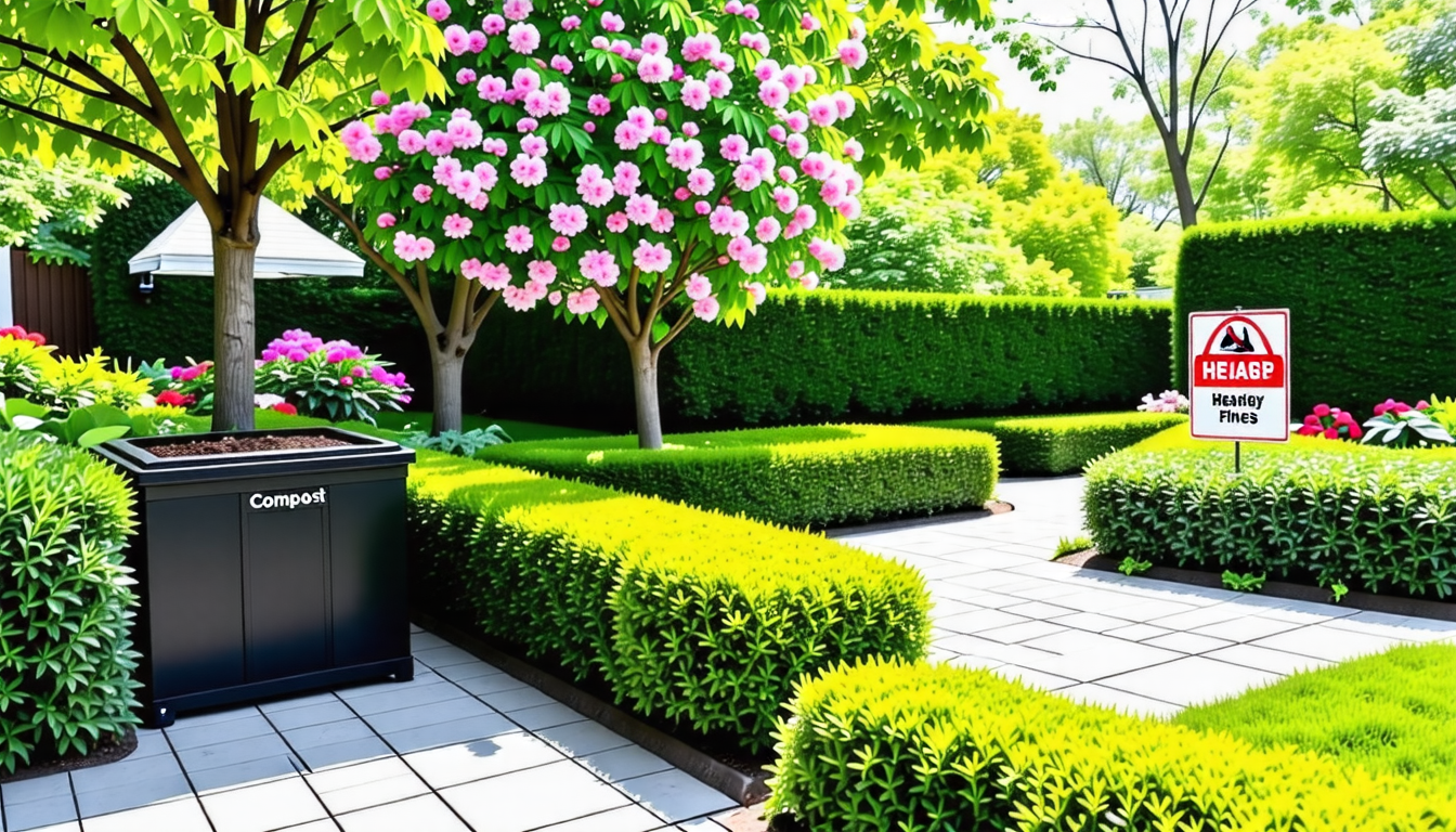 découvrez les erreurs courantes à éviter lors de l'entretien de vos haies, arbres et compost pour préserver votre jardin. protégez-vous des lourdes amendes en respectant les règles essentielles du jardinage. adoptez les bonnes pratiques et valorisez votre espace vert en toute légalité !