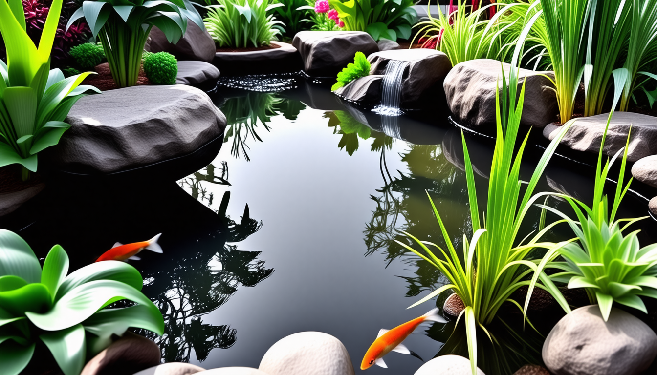 découvrez l'harmonie parfaite d'un jardin aquatique naturel, où les plantes oxygénantes cohabitent en symbiose avec les poissons. apprenez à créer et entretenir un écosystème aquatique équilibré qui favorise la biodiversité et embellit votre espace extérieur.