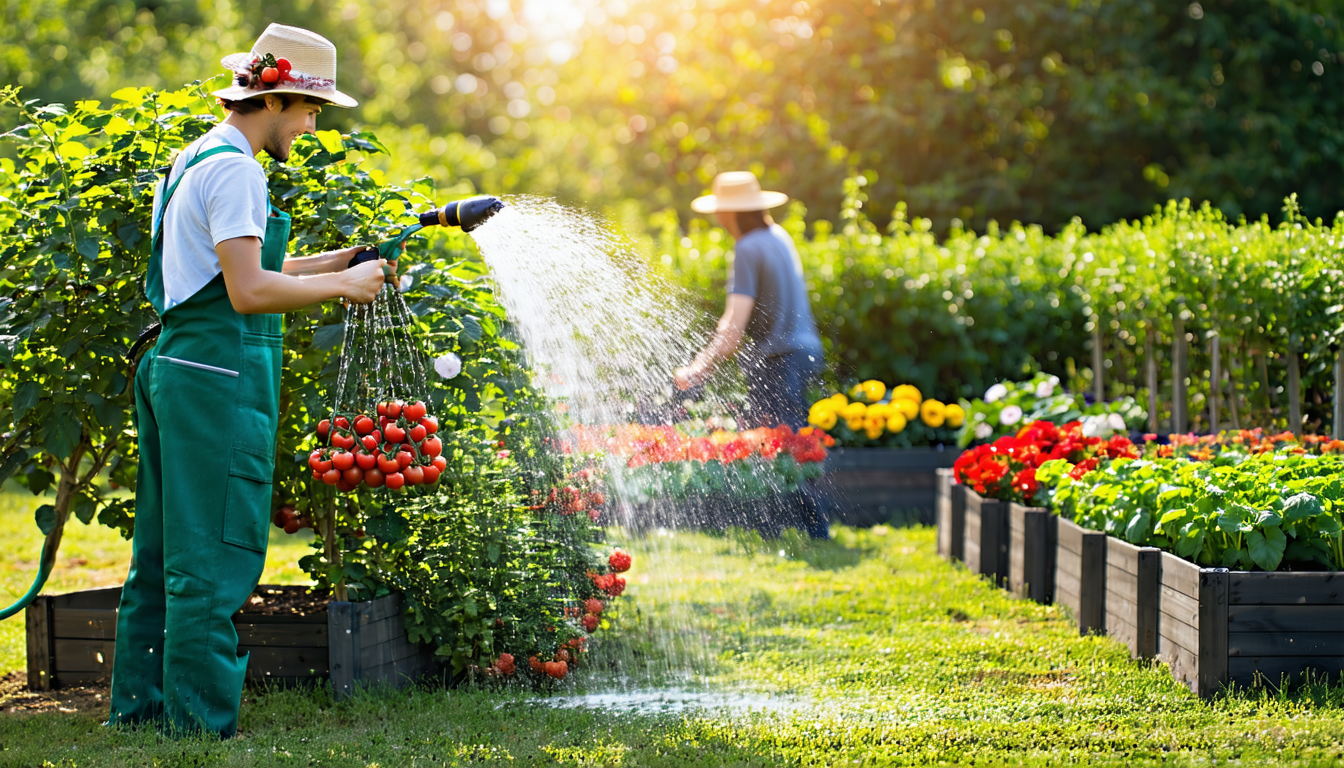 découvrez les quatre tâches essentielles à réaliser en août pour un jardin florissant. préparez votre espace vert pour la rentrée en prenant soin de vos plantes, en récoltant vos légumes d'été, en effectuant des semis et en protégeant vos cultures. un guide indispensable pour les jardiniers passionnés !