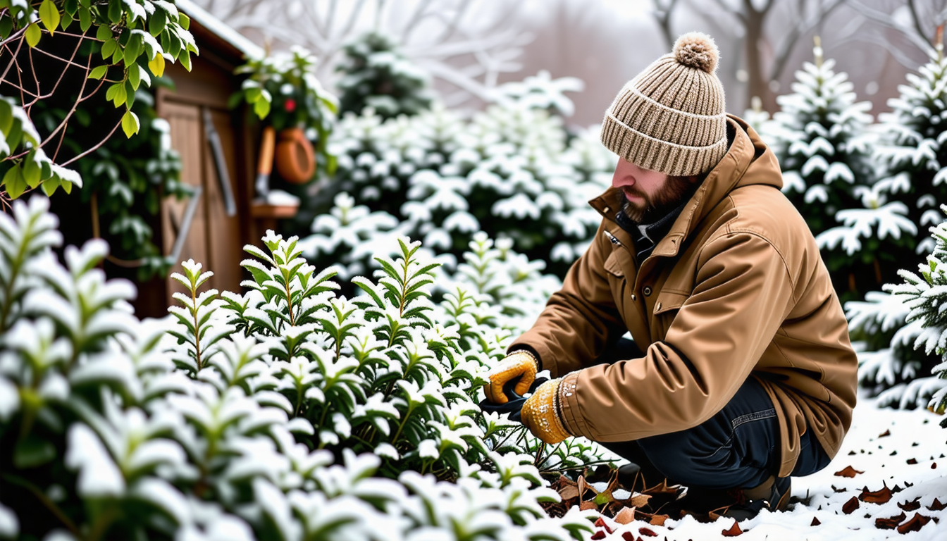 découvrez nos conseils pratiques pour entretenir votre jardin en hiver. apprenez à protéger vos plantes du froid, à préparer votre terre et à garantir un bel épanouissement au printemps. ne laissez pas le froid ruiner vos efforts de jardinage !