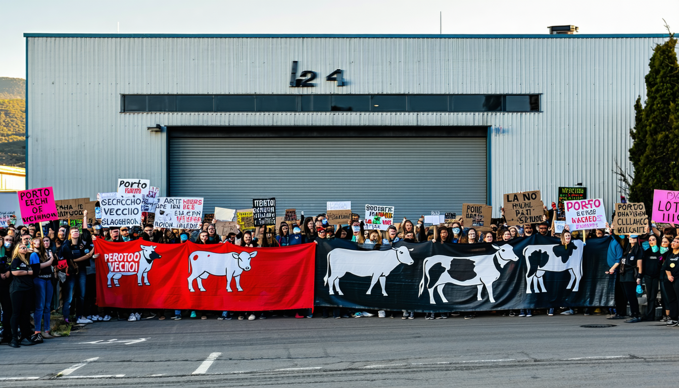 l214 demande la fermeture de l'abattoir de porto-vecchio en corse, mettant en avant des préoccupations concernant le bien-être animal et la nécessité de réformer les pratiques d'élevage. découvrez les raisons de cette revendication et l'impact potentiel sur la filière.