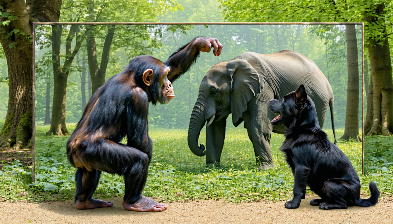 découvrez la fascinante capacité des animaux à se reconnaître dans un miroir. explorez les différentes espèces qui possèdent cette incroyable aptitude, ses implications sur l'intelligence animale et ce que cela révèle sur leur perception de soi. un voyage passionnant au cœur du comportement animal !
