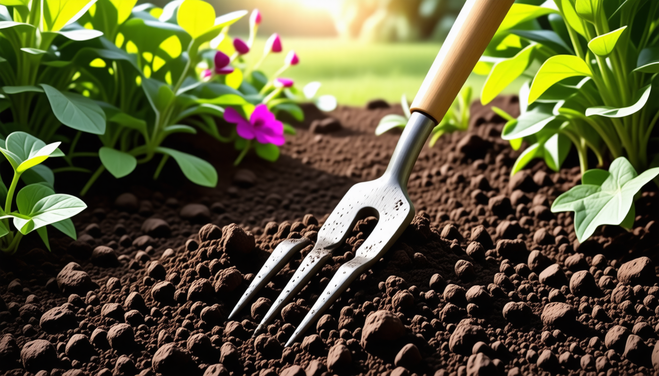 découvrez la grelinette, l'outil écologique idéal pour aérer votre sol naturellement. apprenez à améliorer la qualité de votre terre tout en respectant l'environnement. parfait pour les jardiniers soucieux de la durabilité, la grelinette rend le travail de la terre facile et efficace.