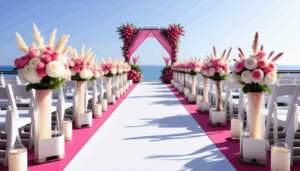 Imaginez un moment suspendu, balisé par les sourires rayonnants de vos proches, alors que vous traversez une allée décorée avec soin. Une haie d’honneur soigneusement orchestrée ne se limite pas à un simple arrangement floral. Elle représente un passage symbolique […]