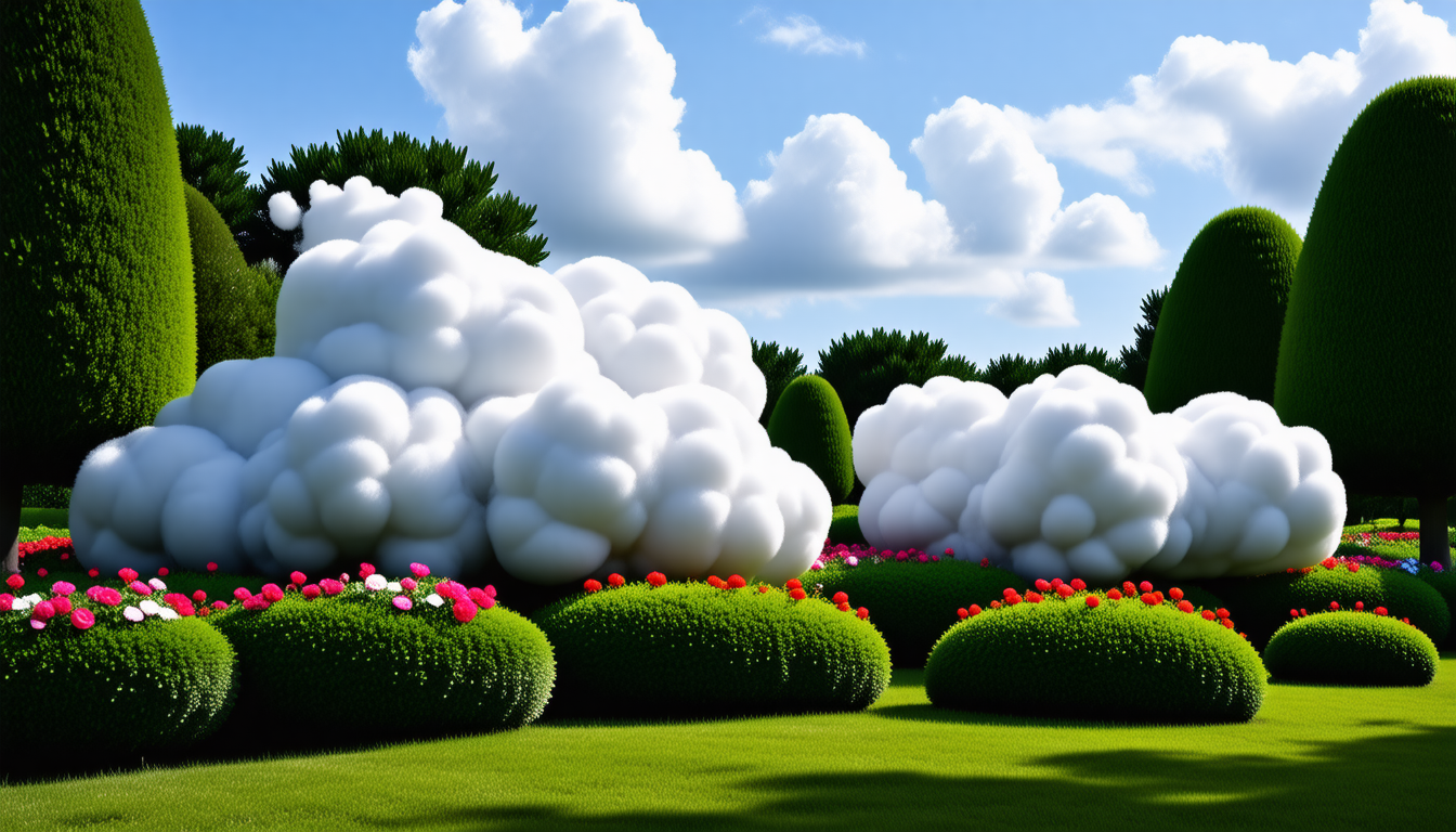découvrez l'art et les techniques de la mise en scène des arbustes taillés en nuage pour sublimer votre jardin et apporter une touche zen et originale à vos espaces extérieurs.