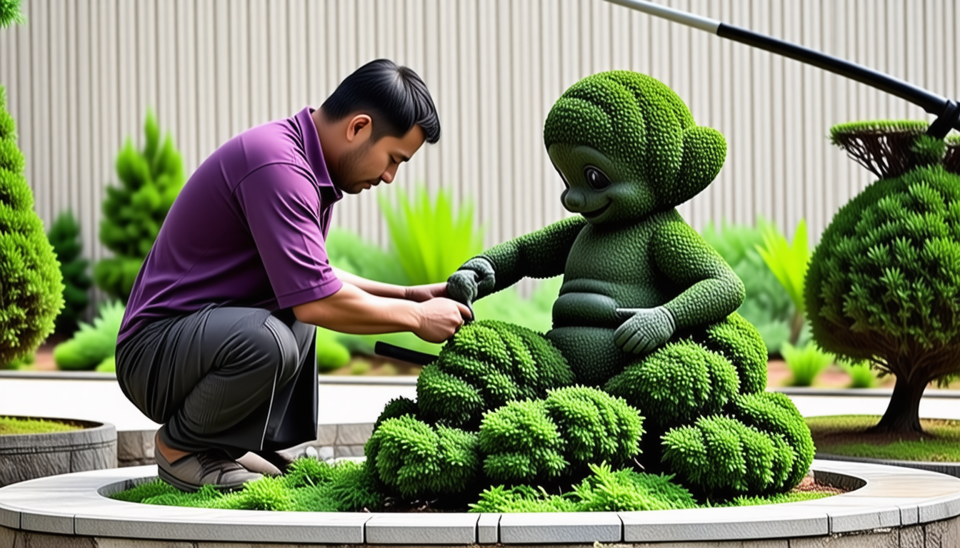 découvrez l'art topiaire, une technique fascinante qui transforme les arbustes en véritables sculptures végétales. apprenez à sculpter vos plantes pour créer des formes artistiques et un effet visuel remarquable dans votre jardin. laissez libre cours à votre créativité et embellissez votre espace extérieur avec des œuvres naturelles uniques.