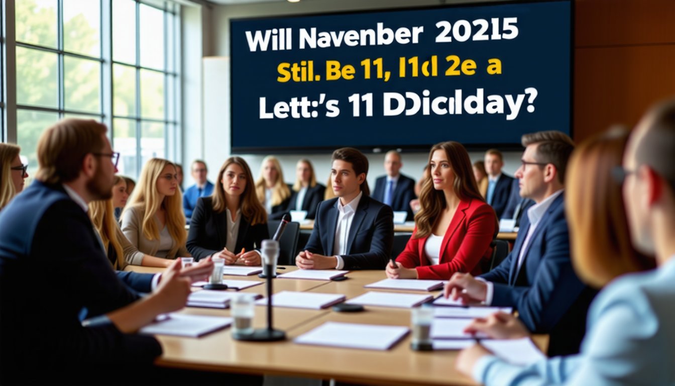 découvrez les enjeux et les perspectives autour de la question : le 11 novembre 2025 restera-t-il un jour férié ? rejoignez notre débat sur l'impact culturel, historique et social de cette date, et partagez votre avis sur son avenir.