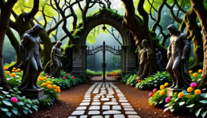 Le Jardin Gothique : Mystères, Beauté et Légendes…